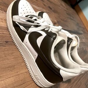 Custom Dark Brown Nike Air Force 1